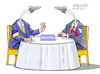 Cartoon: Dialogue without heads. (small) by Cartoonarcadio tagged wars,dialogue,peace,ukraine,russia