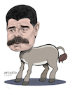 Cartoon: Nicolas Maduro Venezuela (small) by Cartoonarcadio tagged maduro,dictatorship,venezuela,politician