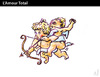 Cartoon: L-Amour Total (small) by PETRE tagged angels,cupido,love,sex