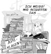 Cartoon: Asylklage (small) by Trumix tagged verwaltungsgerichte,zunahme,asylklagen,2017,zahl,asylverfahren,vierfache