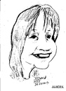 Cartoon: Kate (small) by jjjerk tagged kate,cartoon,caricature,girl,dublin,ireland,irish,portrait
