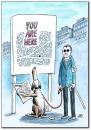 Cartoon: guide (small) by penapai tagged blind,dog
