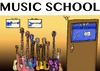 Cartoon: MUSIC SCHOOL TODAY (small) by tonyp tagged arp,guitars,lessons,school,guitar