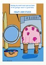 Cartoon: STUCK DOING LAUNDRY (small) by tonyp tagged arp,clothes,dirty,laundry,stuck,help,arptoons