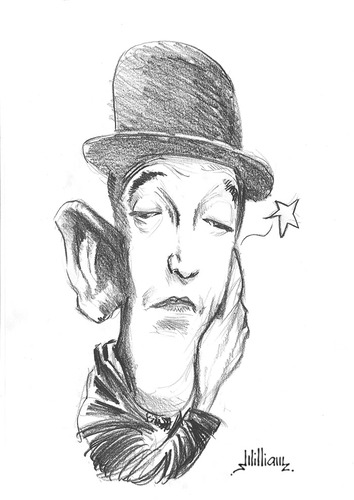 Cartoon: Stan Laurel (medium) by William Medeiros tagged movies,actors