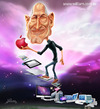 Cartoon: Steve Jobs (small) by William Medeiros tagged steve,jobs