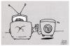 Cartoon: Too much TV (small) by juniorlopes tagged tv