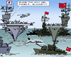 Cartoon: Islands? (small) by RachelGold tagged conflict,china,japan,islands,diaoyu,senkaku
