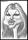 Cartoon: Fergie (small) by shar2001 tagged caricature,fergie