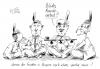 Cartoon: Friedenspfeife (small) by Stuttmann tagged csu,bayern,huber,beckstein,seehofer,stoiber,rauchverbot
