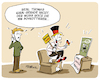 Cartoon: WM Boykott (small) by FEICKE tagged fußball,fussball,wm,katar,qatar,bokott