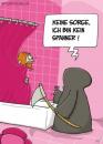 Cartoon: Tod im Bad (small) by mil tagged tod,bad,frau,spanner,voyeur,sorgen,mil,
