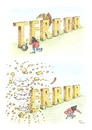 Cartoon: TERROR (small) by Erwin Pischel tagged terror,terrorakt,sprengstoffattentat,attentat,sprengstoff,tnt,islamismus,is,isis,islamischer,staat,paris,brüssel,aasgeier,federn,bombe,attentäter,pischel