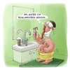 Cartoon: LACHHAFT Cartoon No. 346 (small) by LACHHAFT tagged cartoon,comic,lachhaft,michael,mantel,witze,rasur,rasieren,haut,gesicht,badezimmer,reklamation,fehlfunktion
