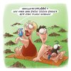 Cartoon: LACHHAFT Cartoon No. 398 (small) by LACHHAFT tagged cartoon,comic,lachhaft,michael,mantel,witze,maulwurf,plage,sonnen,unfall,sommer