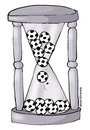 Cartoon: Time Football (small) by martirena tagged time,football