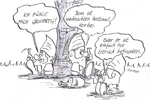 Cartoon: Die Unlogischen (medium) by kusubi tagged kusubi