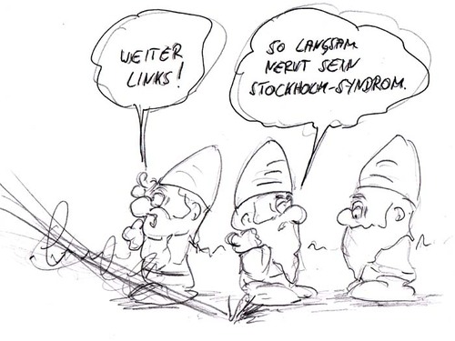 Cartoon: ohne tusche (medium) by kusubi tagged kusubi