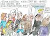 Cartoon: Limit (small) by Jan Tomaschoff tagged koalitionsverhandlungen,tempolimit