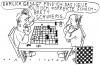 Cartoon: Schachbrett (small) by Jan Tomaschoff tagged schachbrett,politisch,korrekt