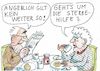 Cartoon: Sterbehilfe (small) by Jan Tomaschoff tagged sterbehilfe,gesetz,würde