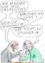 Cartoon: Streitkultur (small) by Jan Tomaschoff tagged streitkultur,toleranz,demokratie