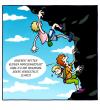 Cartoon: Familienausflug (small) by volkertoons tagged cartoon volkertoons humor freizeit freeclimbing freiklettern klettern climbing berg mountain familie family familienausflug ausflug