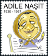 Cartoon: Adile Nasit (small) by Hayati tagged adile,nasit,komikerin,schauspielerin,charakter,hafize,ana,hababam,sinifi,hayati,boyacioglu,berlin,stamp,pul,hatira,pulu