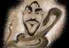 Cartoon: snake man (small) by Majid Atta tagged majid,atta