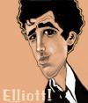 Cartoon: Elliott Gould (small) by frostyhut tagged elliottgould movies films seventies 70s jewish american male
