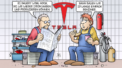 Tesla-Produktion