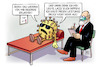 Cartoon: Corona-Leistungsdruck (small) by Harm Bengen tagged rekorde,erwartungen,leistungsdruck,corona,impfung,impfstoff,impfen,psychiater,psychologe,virus,harm,bengen,cartoon,karikatur