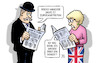 Cartoon: Davixit (small) by Harm Bengen tagged brexit,minister,davis,zurückgetreten,may,uk,gb,davixit,minixit,harm,bengen,cartoon,karikatur
