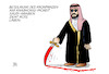 Cartoon: Saudische rote Linien (small) by Harm Bengen tagged beteiligung,kronprinz,khashoggi,mord,saudi,arabien,rote,linien,usa,trump,bin,salman,säbel,blut,harm,bengen,cartoon,karikatur