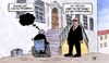 Cartoon: Stufensystem (small) by Harm Bengen tagged steuer,steuerreform,stufensystem,schloss,meseberg,bundesregierung,klausur,klasurtagung,fdp,cdu,csu,schäuble