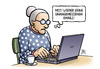 Cartoon: Unangemessene Emails (small) by Harm Bengen tagged unangemessene,emails,computer,laptop,usa,cia,isaf,petraeus,allen,obama,geliebte,sex,seitensprung,affaere,harm,bengen,cartoon,karikatur