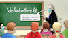 Cartoon: Wechselunterricht (small) by Harm Bengen tagged wechselunterricht,schule,schüler,lehrer,tafel,distanzunterricht,homeschooling,corona,harm,bengen,cartoon,karikatur
