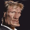 Cartoon: Dolph Lundgren caricature (small) by jonesmac2006 tagged dolph lundgren caricature