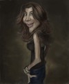 Cartoon: Michelle Yeoh (small) by jonesmac2006 tagged michelle,yeoh,caricature