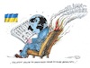 Cartoon: Nur noch Ukraine im Blick (small) by mandzel tagged selenskyj,krieg,sanktionen,blutvergießen,finanzopfer,fehlpolitik,gasmangel,armut,erderwärmung