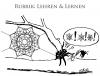 Cartoon: Lehren und Lernen (small) by Andreas Pfeifle tagged lehren lernen spinne spinnennetz