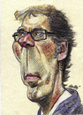 Cartoon: Laurent Blanc (small) by daulle tagged caricature,daulle,sport,france