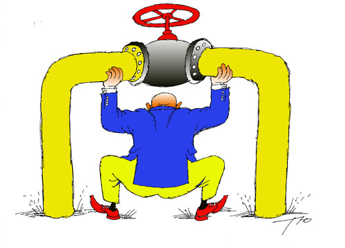 Cartoon: Heavy gas (medium) by tunin-s tagged gas