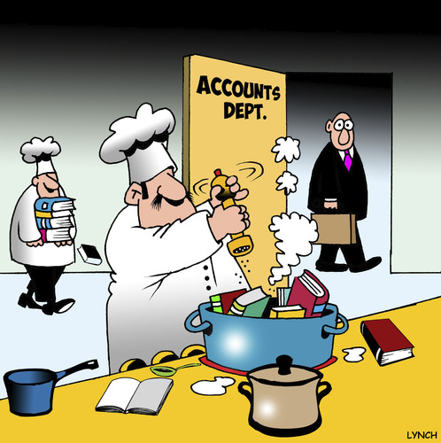Cartoon: Cooking the books (medium) by toons tagged accountants,fraud,stealing,corporate,crime,cooking,the,books,false,accounts,chef,catering,food,accountants,fraud,stealing,corporate,crime,cooking,the,books,false,accounts,chef,catering,food
