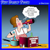 Cartoon: Cooking with wine (small) by toons tagged cooking,wine,drinkers,with,chef