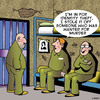 Cartoon: Identity theft (small) by toons tagged identity,theft,murder,jail,crime,prison