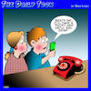 Cartoon: Landline (small) by toons tagged antique,phone,grandmothers,smartphones