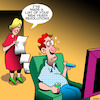 Cartoon: New years resolution (small) by toons tagged new,years,resolutions,happy,year,henpecked,husband