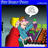 Cartoon: Wine (small) by toons tagged wine,drinkers,pill,form,fermented,grapes,supermarket,shopping,trolley,making