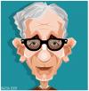 Cartoon: Woody Allen (small) by bacsa tagged woody,allen